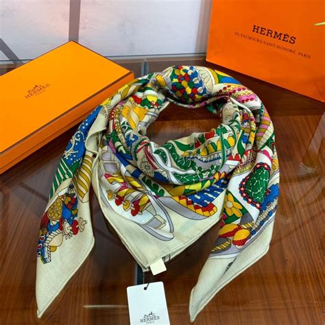 hermes silk scarves replica|hermes scarves pre owned.